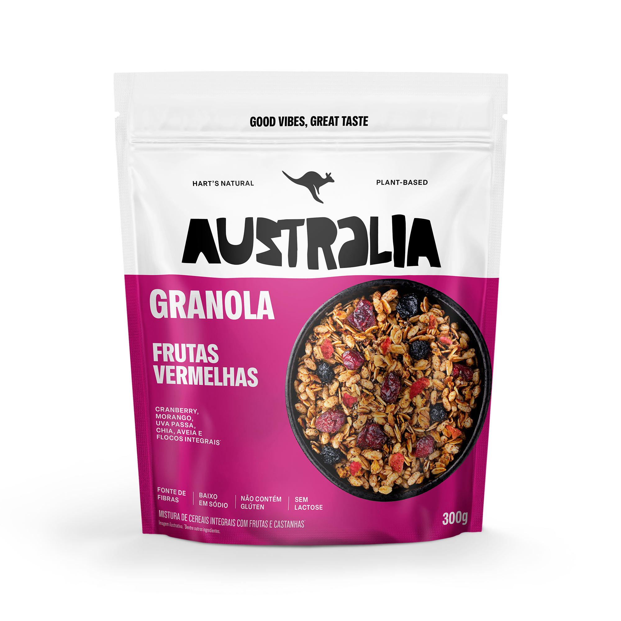 Australia Granola Frutas Vermelhas