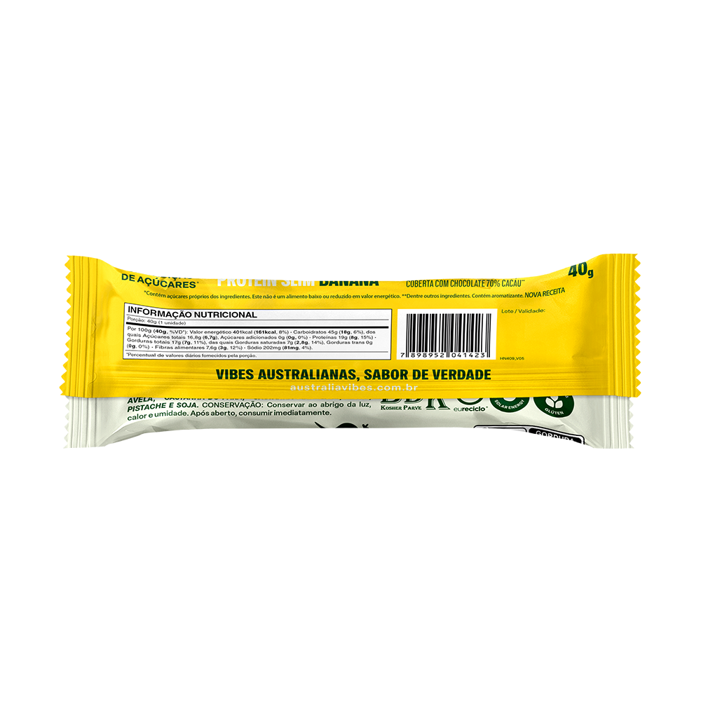 AUSTRALIA Protein Slim Banana (8g de PROTEÍNA)