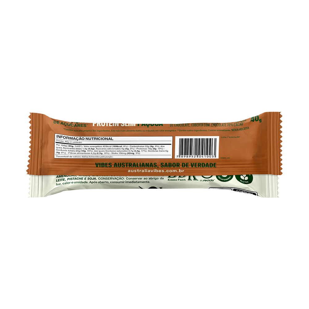 AUSTRALIA Protein Slim Paçoca