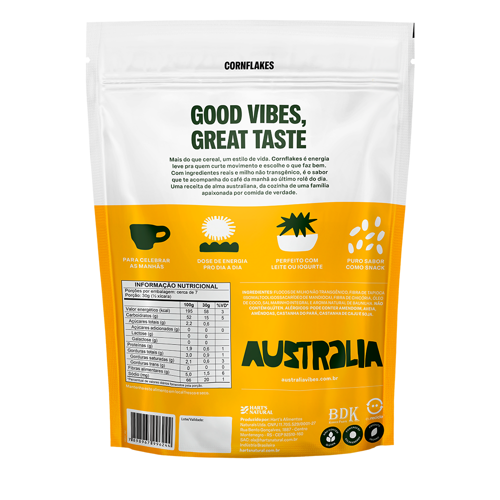 Australia CornFlakes Sweet Vanilla.