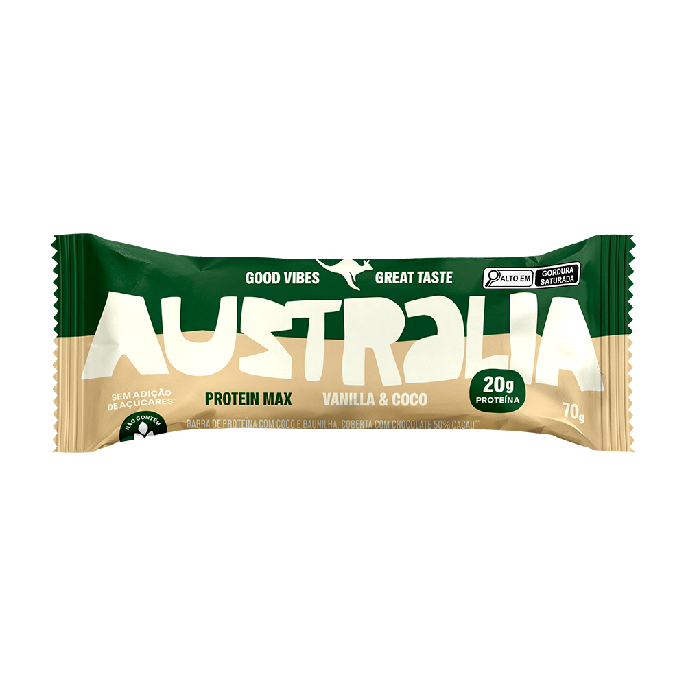 Vanilla & Coco – A Barra Zen com 20g de Proteína.