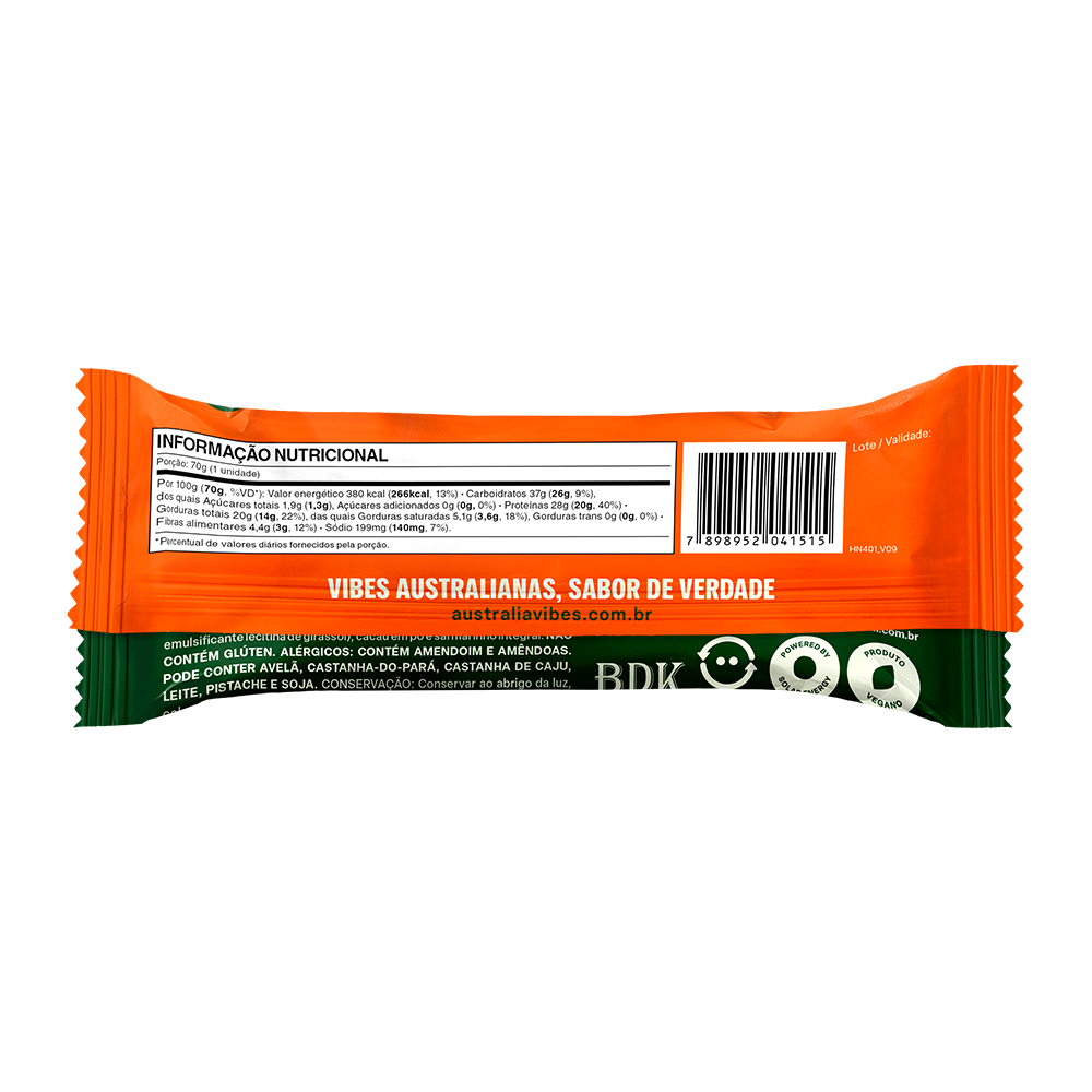 Almond Chocolate – 20g de Proteína, Amêndoa com Atitude.