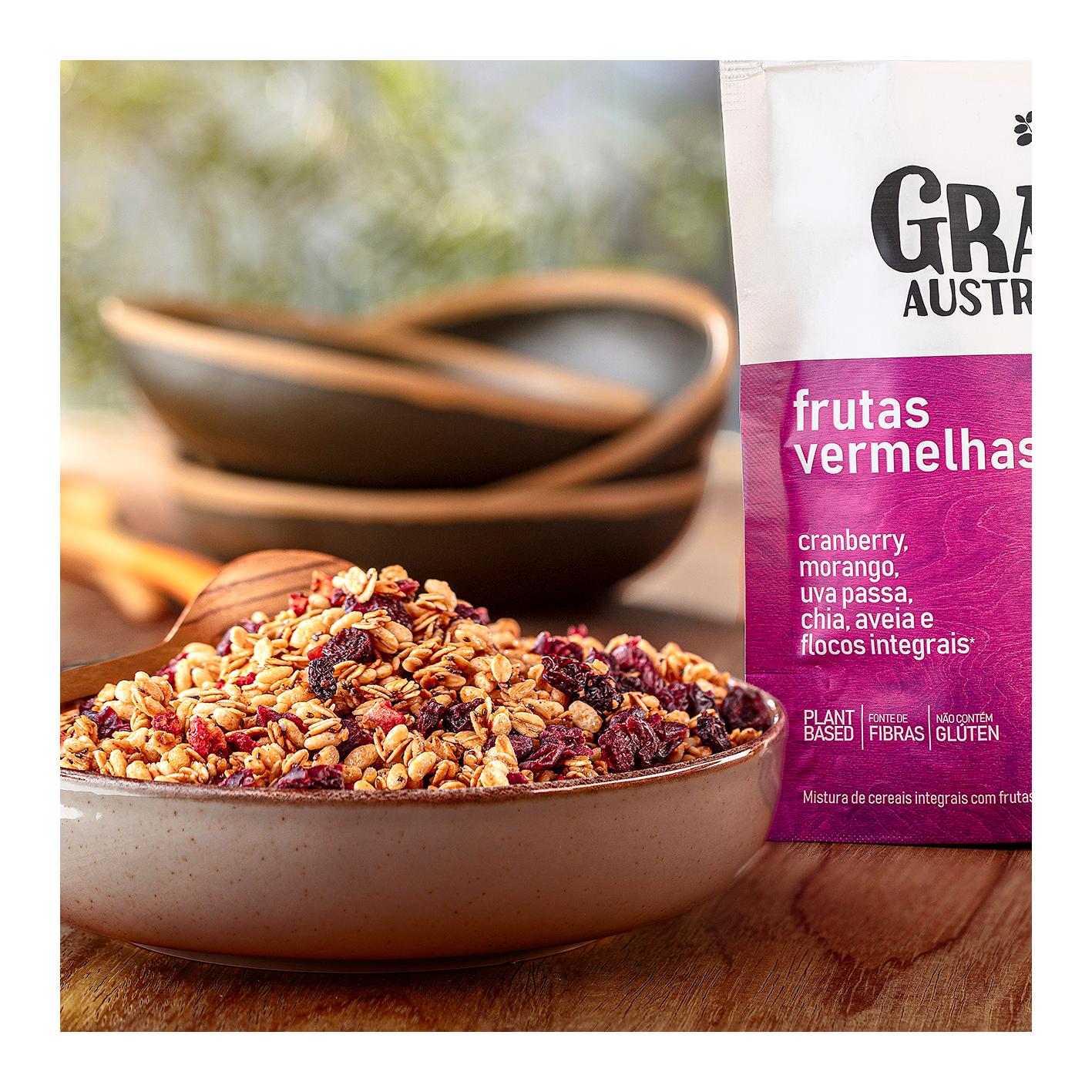 Australia Granola Frutas Vermelhas