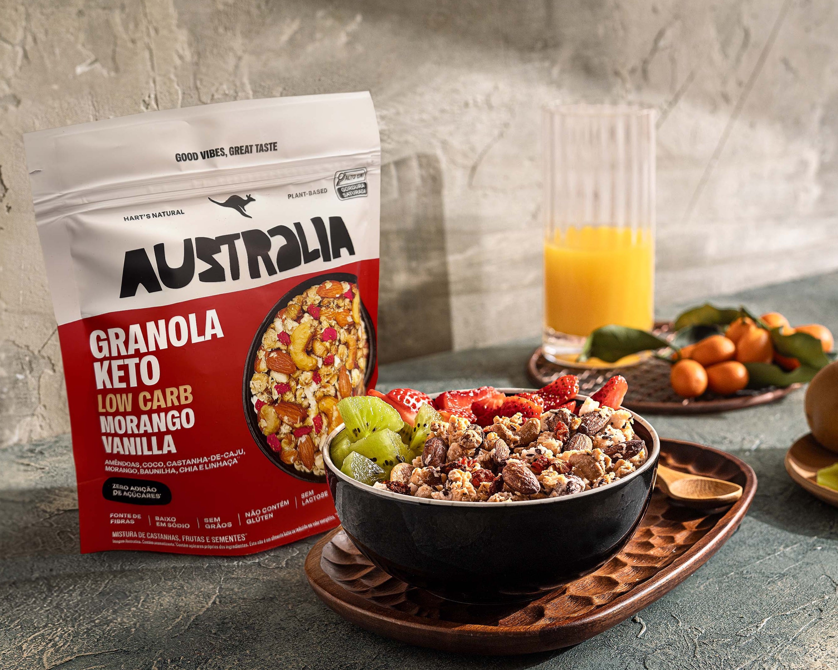 Australia Granola Morango Vanilla